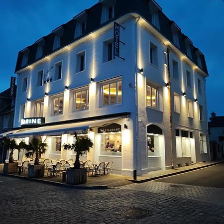 Hôtel de la Marine Port-en-Bessin-Huppain Exterior foto